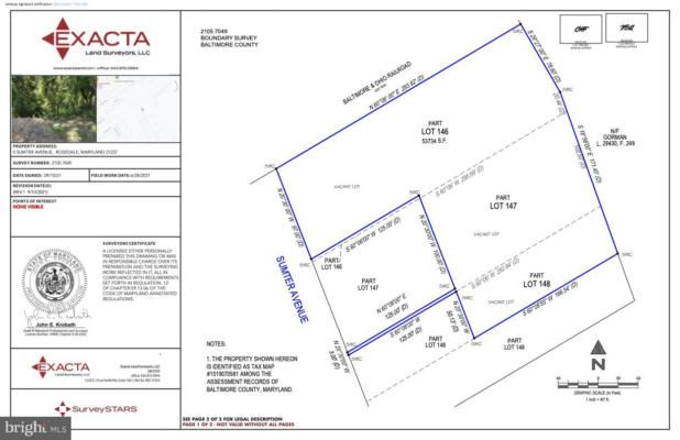 SUMTER AVENUE LOT 146/147/148, ROSEDALE, MD 21237, photo 3 of 6