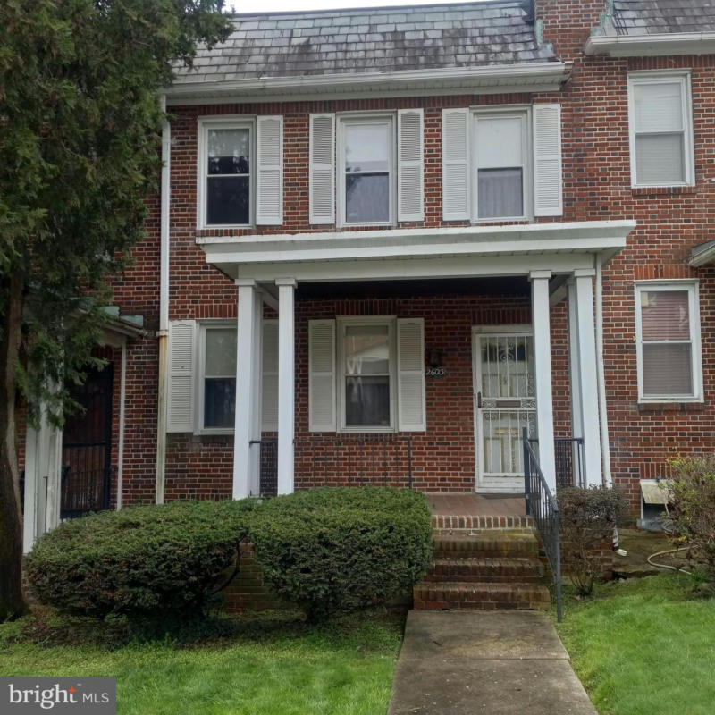 2603 W FOREST PARK AVE, BALTIMORE, MD 21215, photo 1 of 31